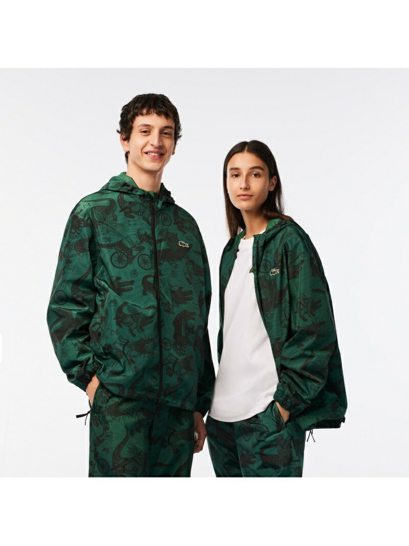 楽天市場】【SALE／40%OFF】『Lacoste x Netflix』 総柄ジップアップ