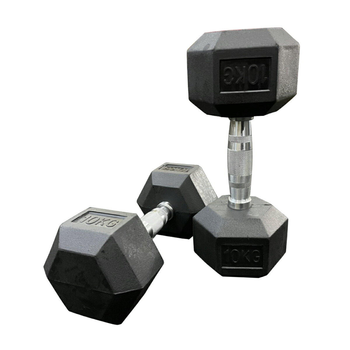 楽天市場】ラバー ヘックス ダンベル 1kg～10kg × 2個ずつ 計20個