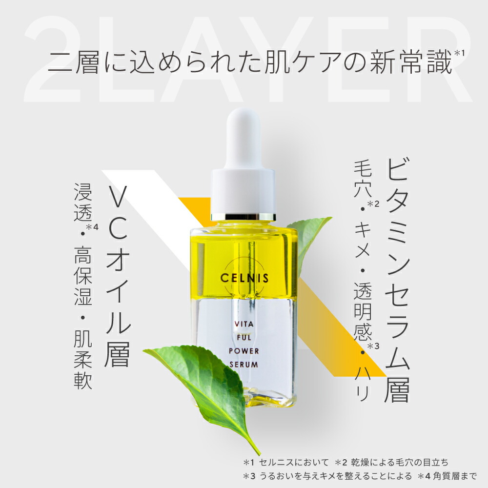 楽天市場】ビタミンc 美容液 セルニス ビタフルパワーセラム 30ml 高