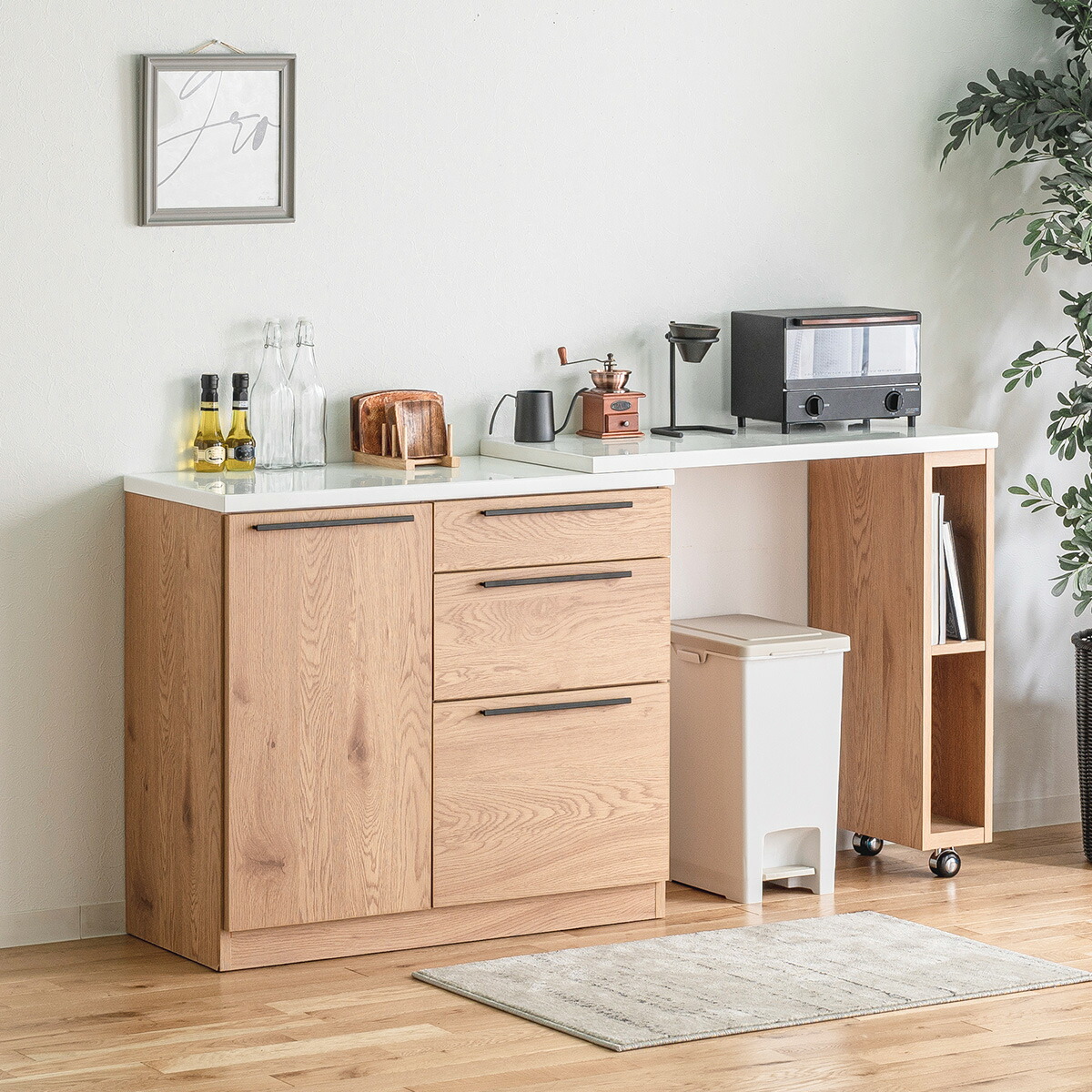 楽天市場】【2/23まで最大P10倍】マミー 伸縮カウンター 110cm