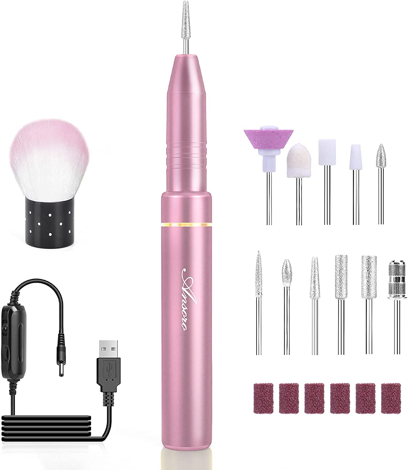 楽天市場】電動ネイルマシン 電動ネイルケアセット 2022年新しい