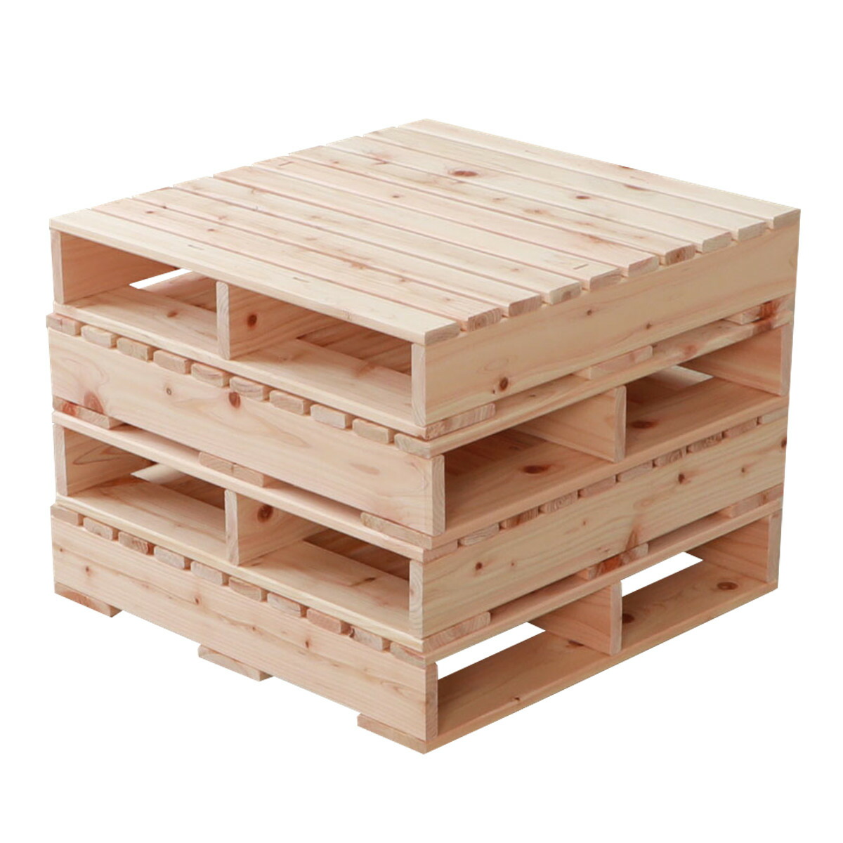 楽天市場】繊細すのこ パレットベッド ハーフパレット 4枚入り 国産