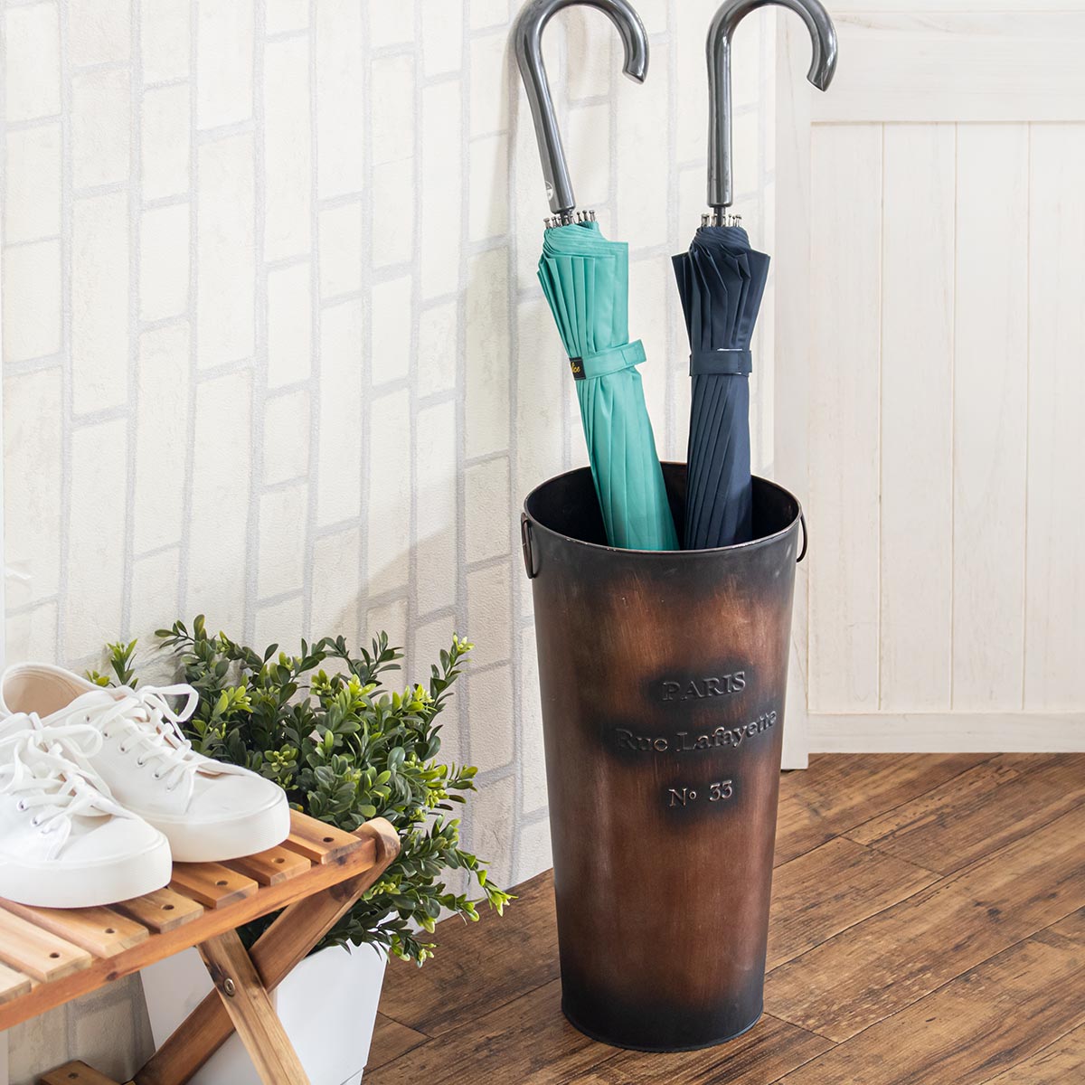 楽天市場】傘立て 屋内用 レトロ調 （ 傘立 かさたて おしゃれ