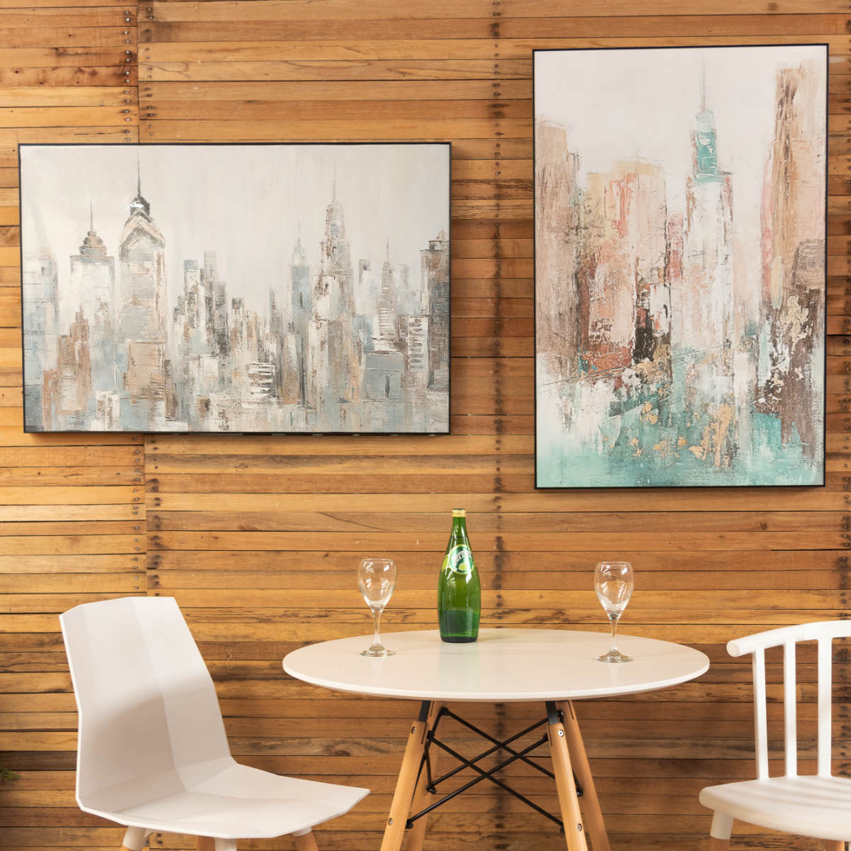 楽天市場】アートパネル 60×90cm 抽象 風景 （ グラフィックパネル