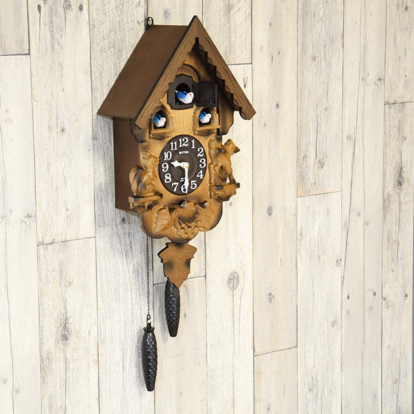 楽天市場】掛け時計 鳩時計 カッコー時計 カッコーパンキー （ 送料