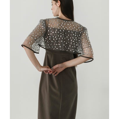 楽天市場】レジャ Leja ビジューストーンボレロベロアスリットIライン