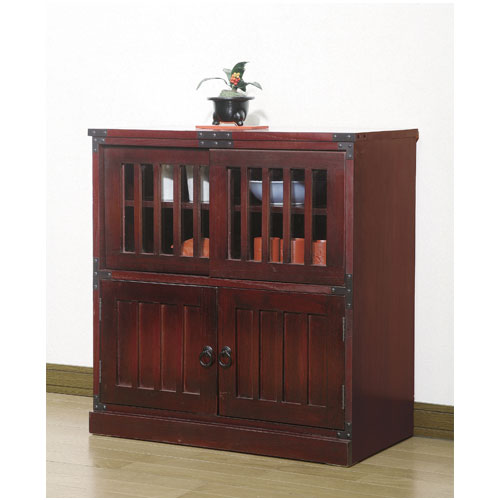 楽天市場】【最大1万円ｸｰﾎﾟﾝ2/19-22】 水屋 水屋箪笥 置水屋 茶室 茶道