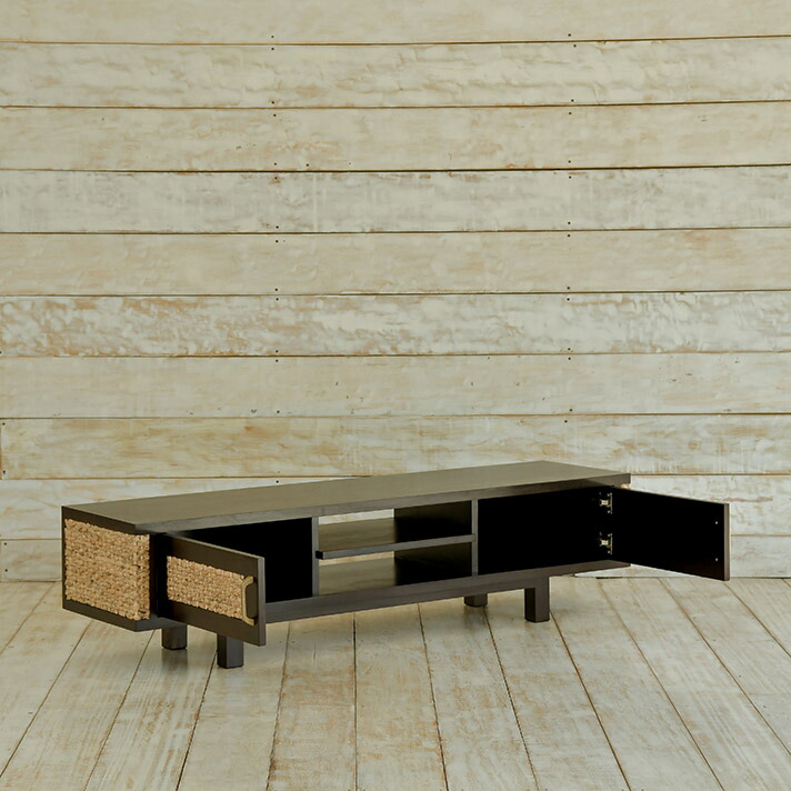 楽天市場】ウォーターヒヤシンス テレビボード ローボード TVボード