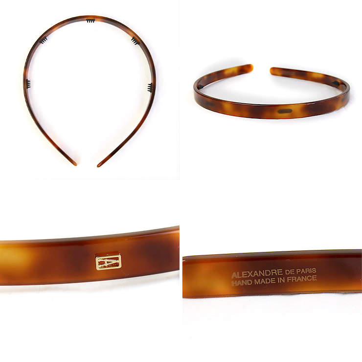 楽天市場】アレクサンドル ドゥ パリ ALEXANDRE DE PARIS カチューシャ