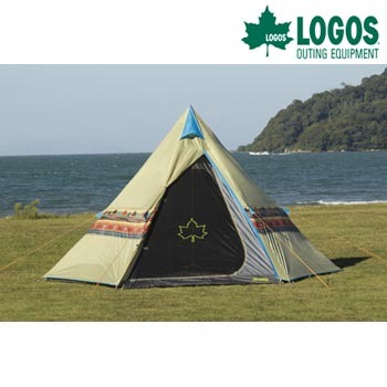 楽天市場】LOGOS(ロゴス) ナバホTepee 400 3～4人用 【 キャンプ用品