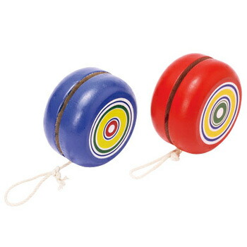 楽天市場】[2点セット] 木のおもちゃヨーヨー 色指定不可 【 昔の