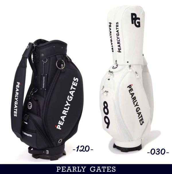 超希少PEARLY GATES ゴルフバッグ・キャディバッグ 男女兼用 ホワイト