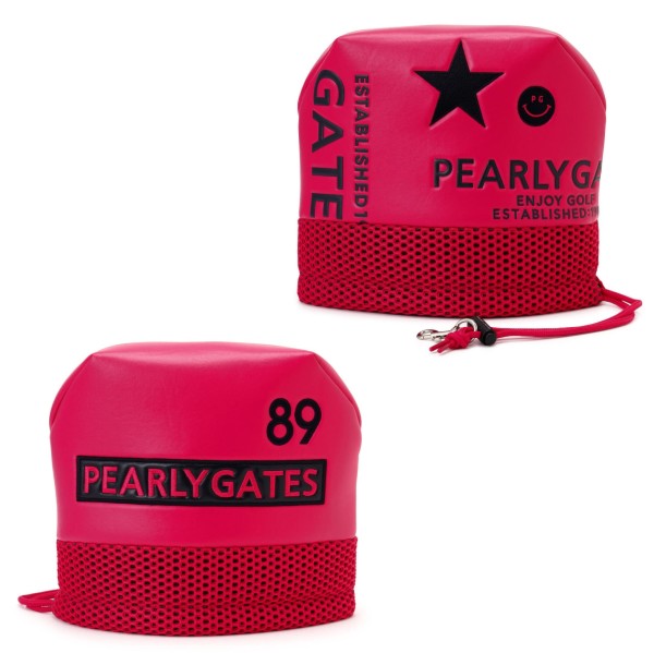 PEARLY GATES ピンクゴルフバッグとウィルソンドライバーヘッドカバー
