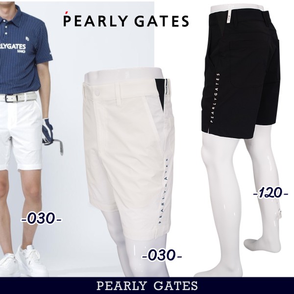 パーリーゲイツ マスターバニー ハーフパンツ ドット メンズ ゴルフ 青