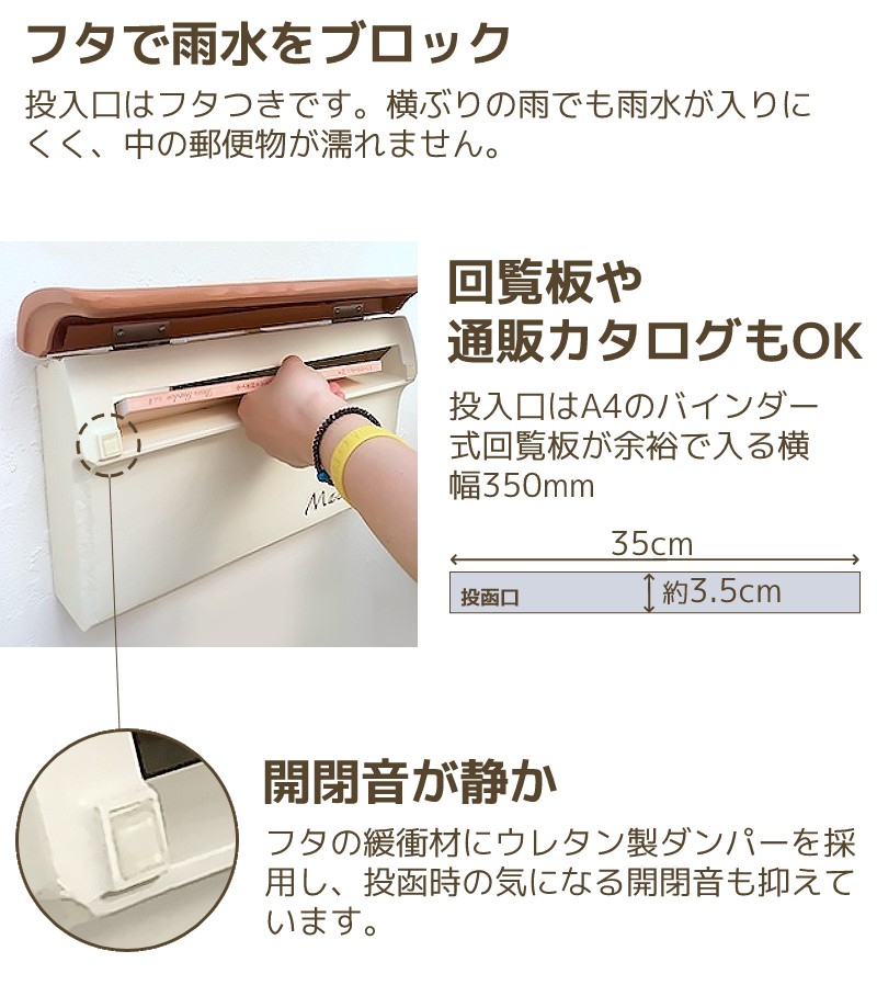 楽天市場】ポスト 郵便 受け おしゃれ 【ポイント2倍】【プレゼント