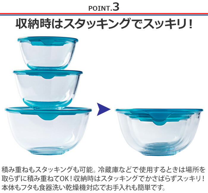 楽天市場】ガラス ボウル 耐熱 ボール 耐熱ガラス 保存容器PYREX