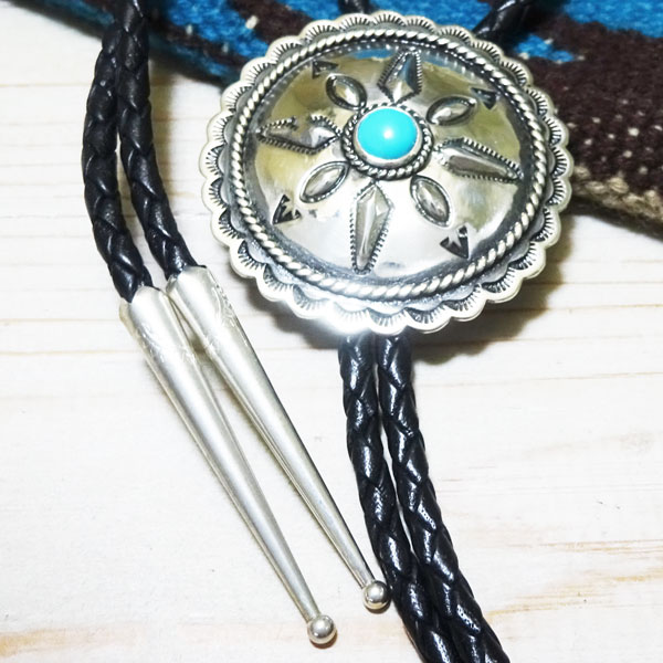 楽天市場】ループタイ シルバー ターコイズ bolo tie スリーピング