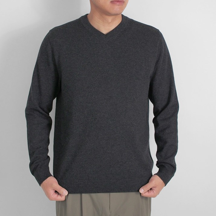 楽天市場】PRODIGAL カシミヤ 100％ メンズ セーター Vネック 日本製
