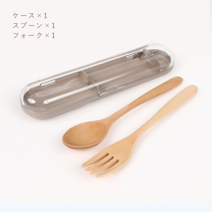 楽天市場】カトラリーセット スプーン フォーク セット 天然木 弁当用