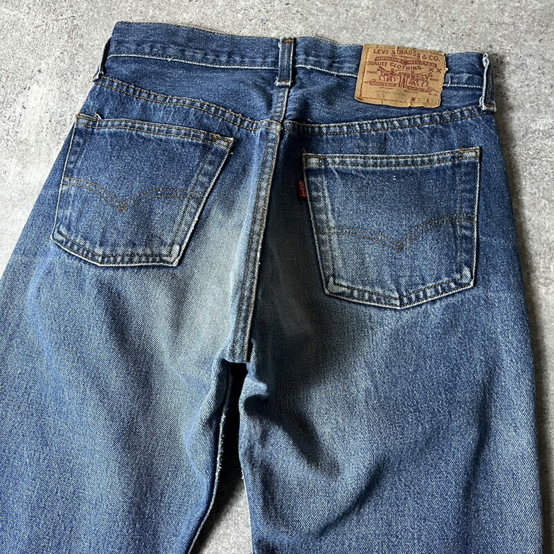 楽天市場】ヒゲ 80s USA製 Levis 501 デニム パンツ 30 / 80年代