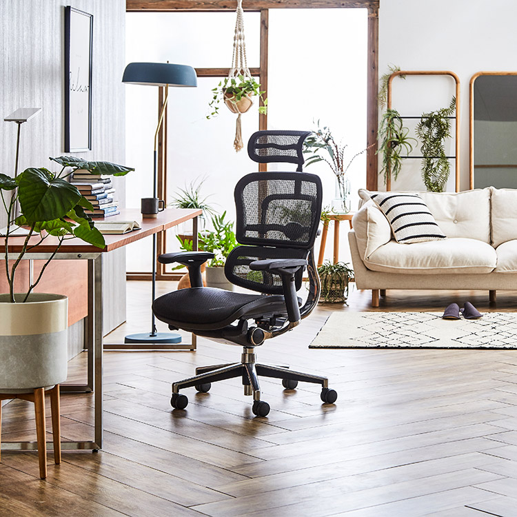 楽天市場】オフィスチェア メッシュ エルゴヒューマン ベーシックハイ