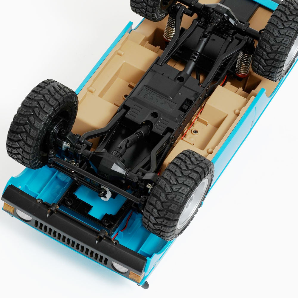 MN 168 1/12 初代レンジローバー SUVラジコンクローラー BLUE MN MODEL