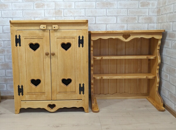 楽天市場】カントリーカップボード H132 開戸タイプ / RCP-5開き戸 扉