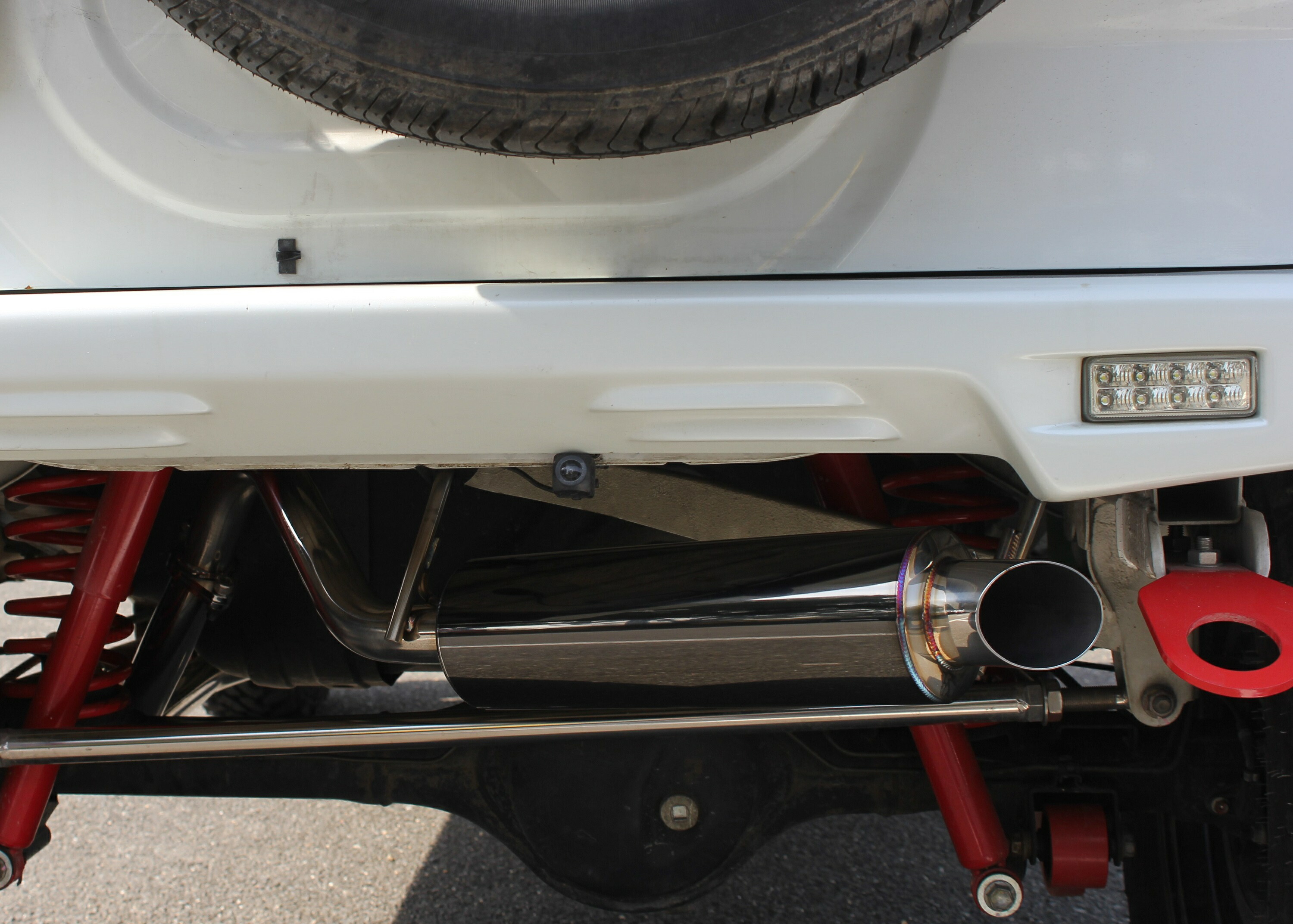 楽天市場】ジムニー マフラー JB23W 1～10型 ショートバンパー対応 2