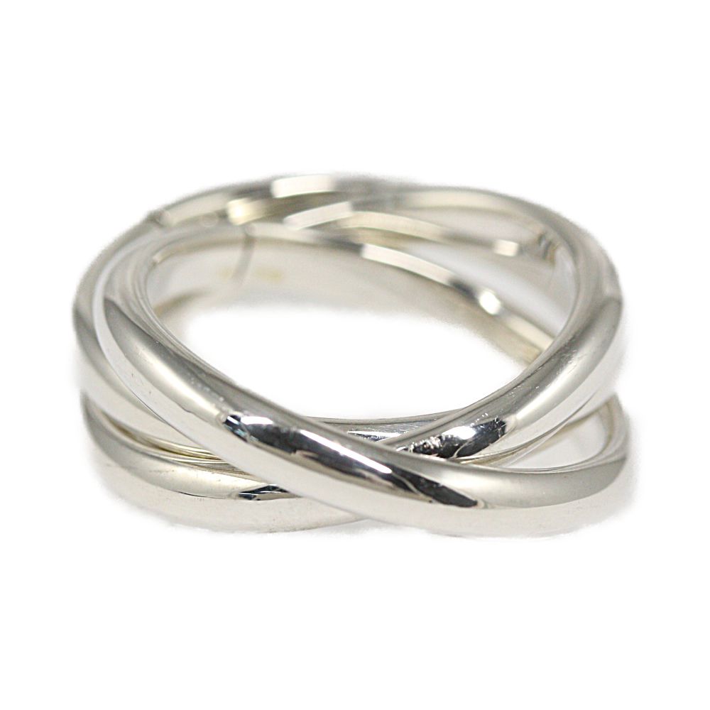 楽天市場】ティファニー トリニティ・3連リング・指輪/Sv925-8.2g/9号