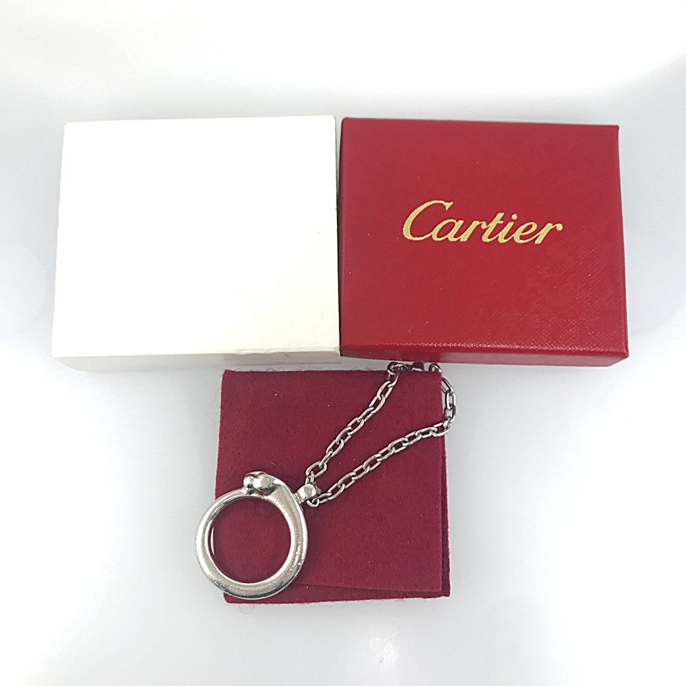楽天市場】カルティエ パンテールドゥカルティエ・キーリング