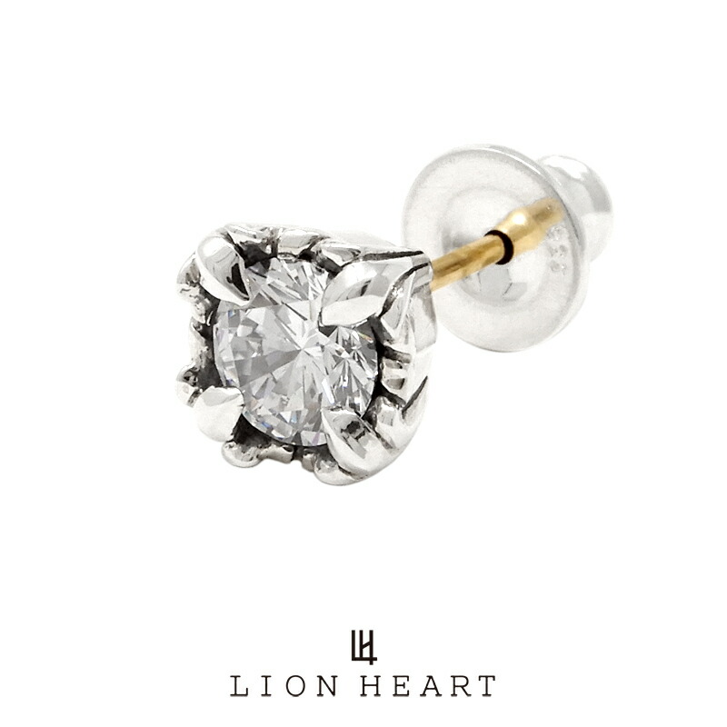 楽天市場】ライオンハート BASIC KINGDOM コマンダーストーンピアス