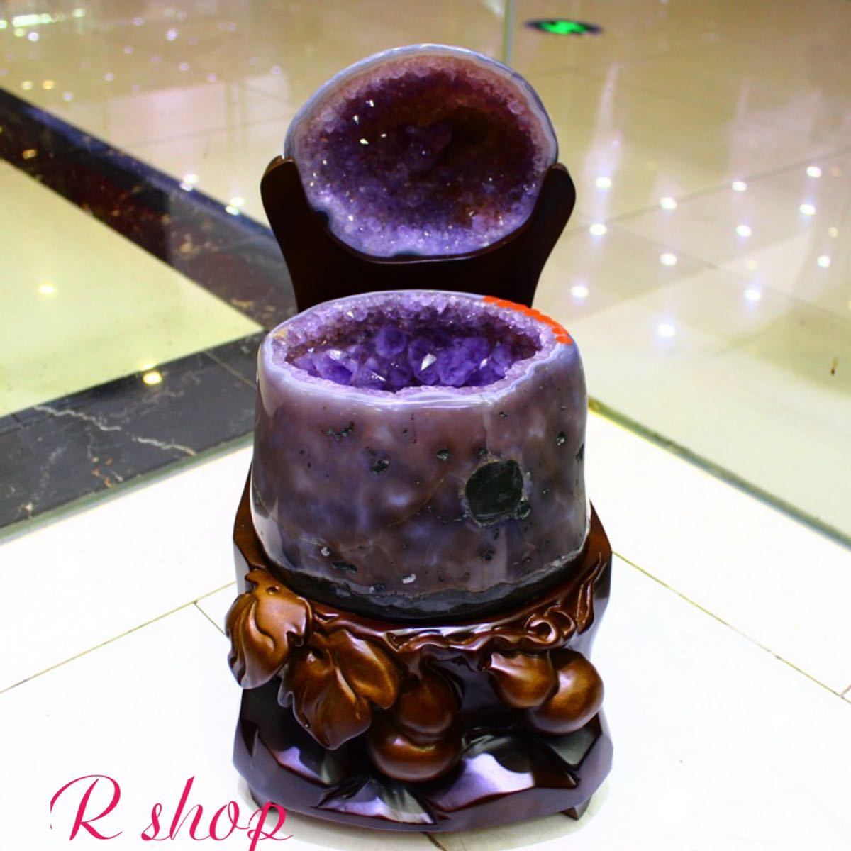 楽天市場】アメジスト エッグの通販