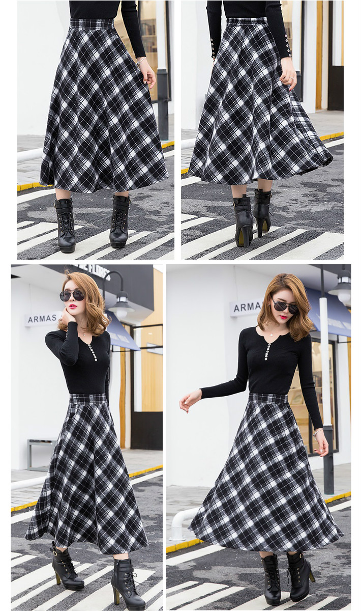 楽天市場】【お得クーポン】 チェック スカート 秋冬 秋 冬 赤 緑 黒