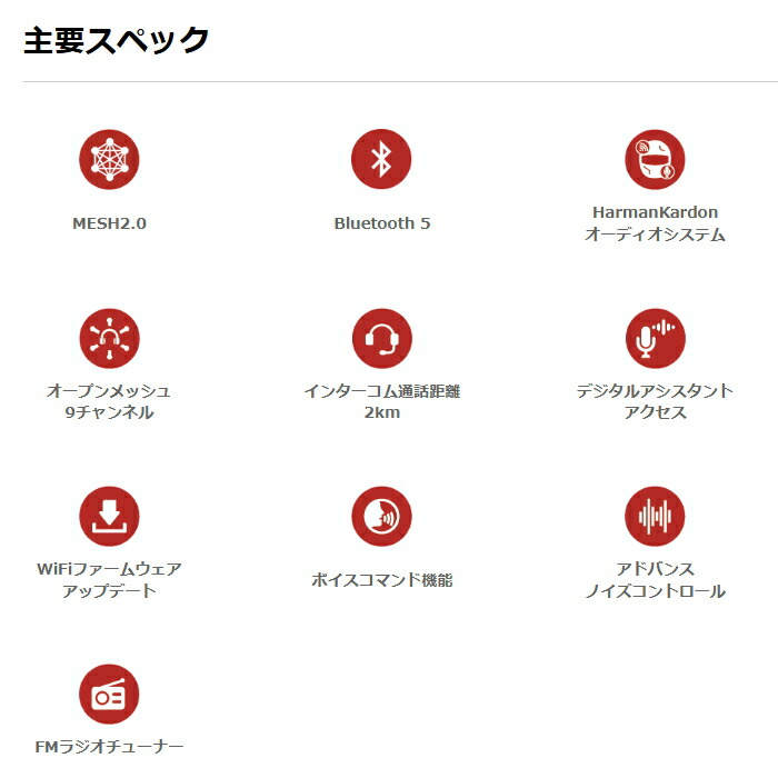 楽天市場】【SENA】0411275 セナ 50S-10 50S SOUND BY Harman Kardon