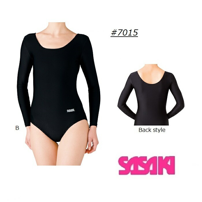 楽天市場】ササキ 新体操／体操 長袖レオタード #7015 SASAKI ササキ