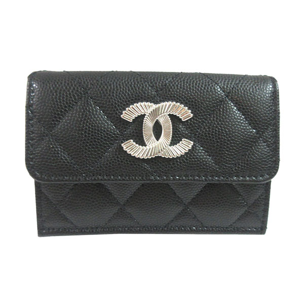 楽天市場】≪Brandnew≫ CHANEL Small Flap Wallet Black BIG CC Mark