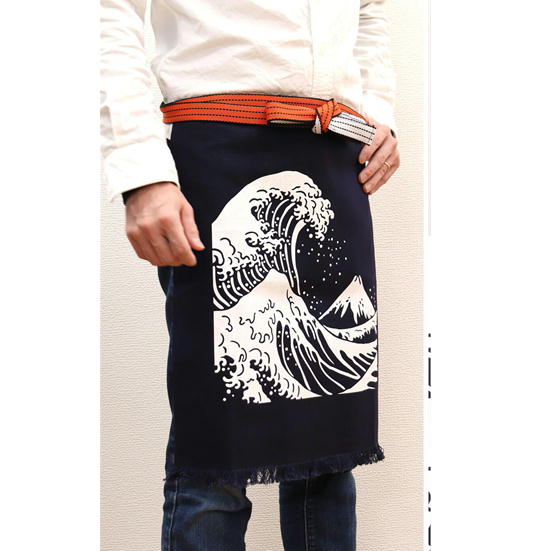 楽天市場】デザイン帆前掛け エプロン「JAPAN DESIGN」帆布 小物