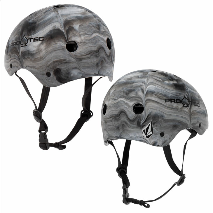 楽天市場】PRO-TEC × VOLCOM プロテック ボルコム ヘルメット スケート