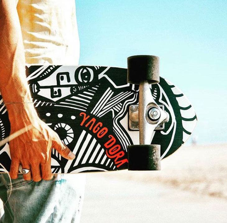 楽天市場】CARVER カーバー スケートボード Yago Skinny Goat ヤゴ