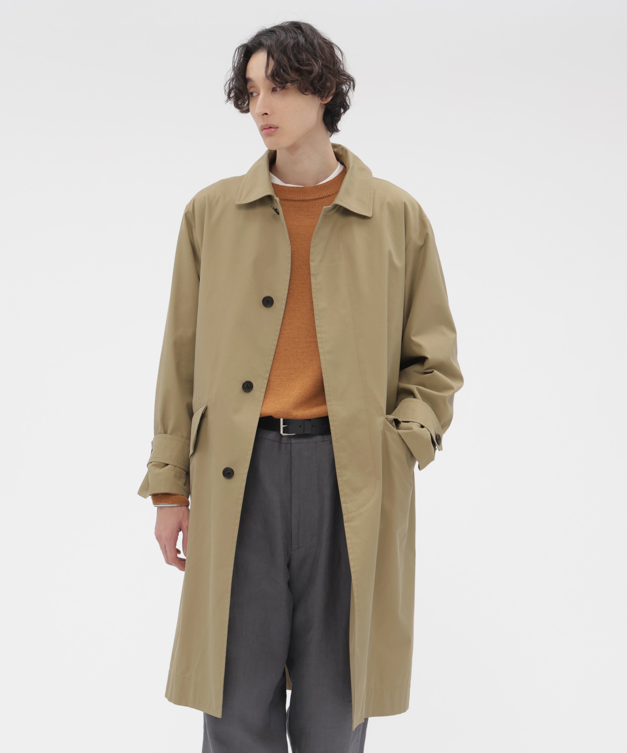 MARGARET HOWELL｜COTTON NYLON GABARDINE COAT | Rakuten Fashion