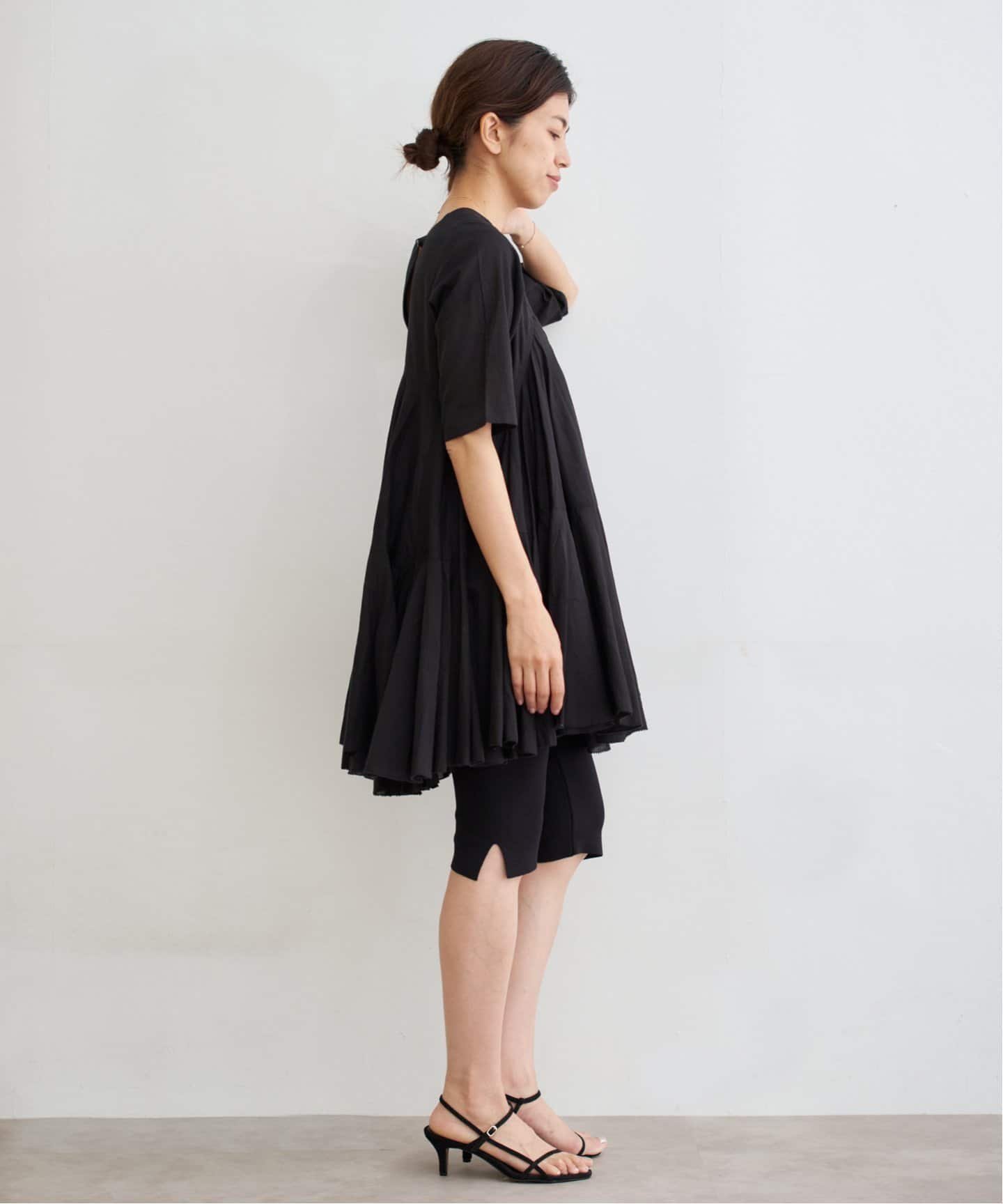 IENA｜《追加》AAYUSHI/アユーシ ボリュームフレアハーフスリーブ