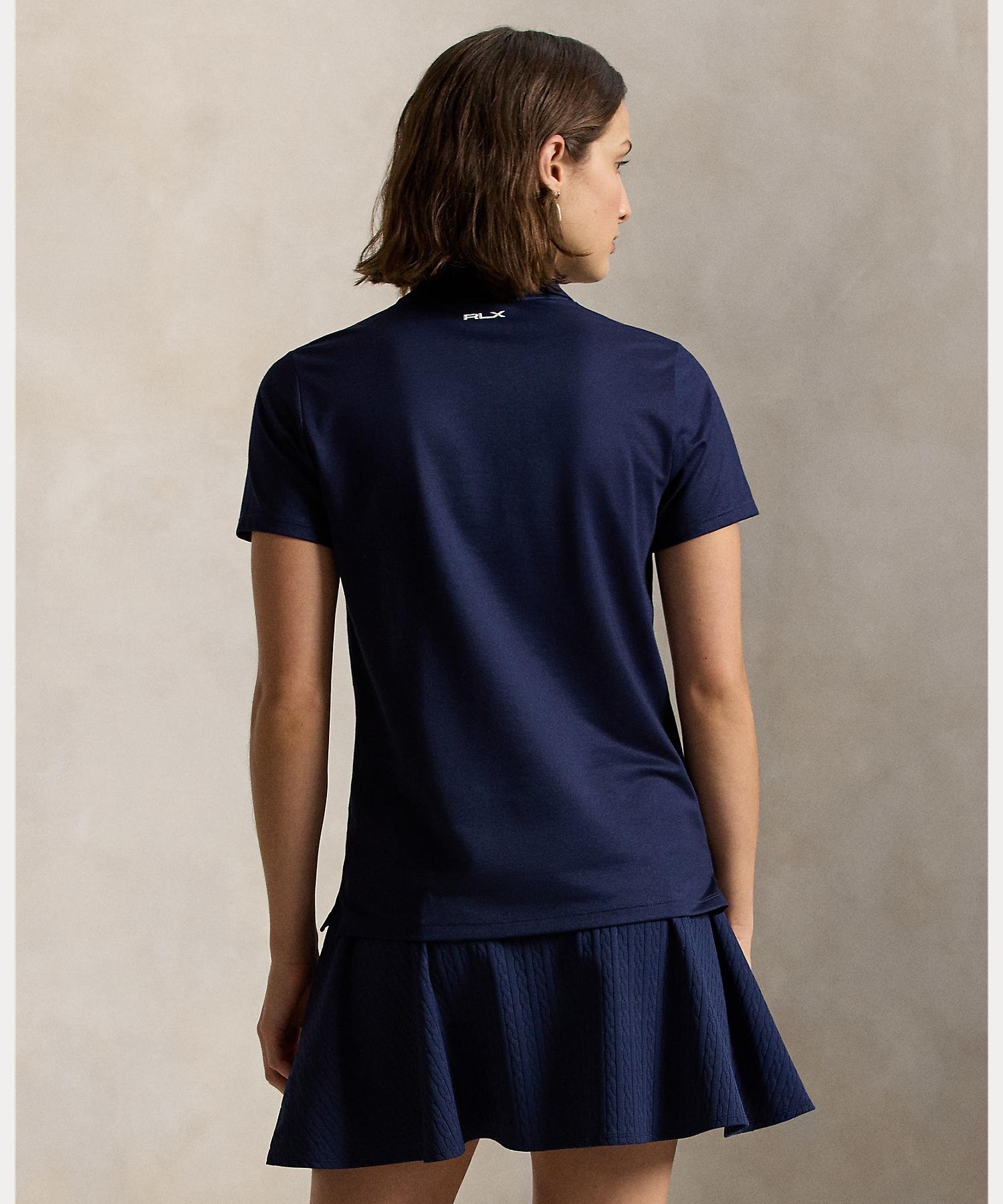 RALPH LAUREN｜(RLX)テーラード フィット ジャージー ポロシャツ