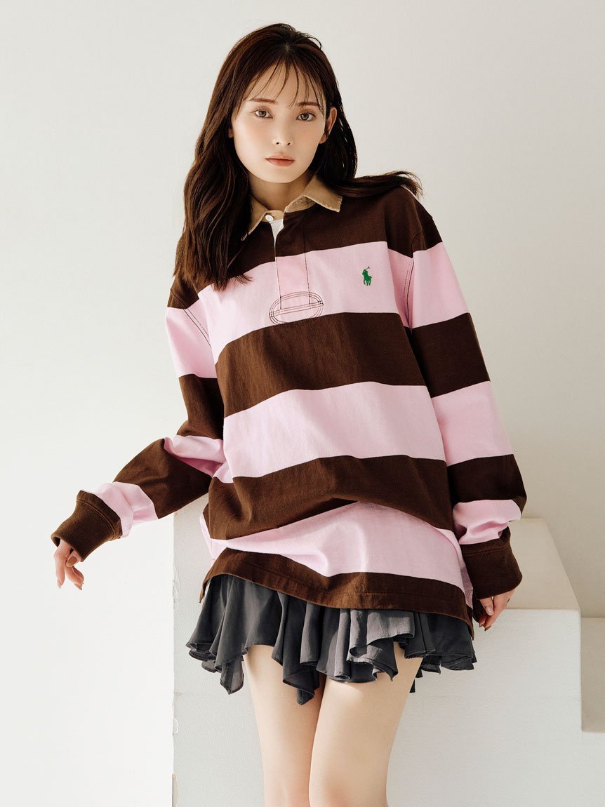 SNIDEL｜【POLO RALPH LAUREN】ラグビーシャツ | Rakuten Fashion(楽天