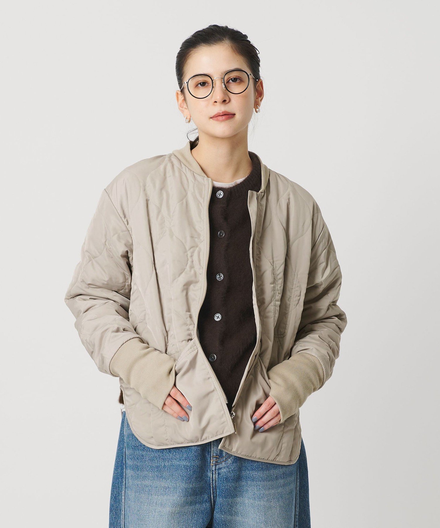 BEAUTY&YOUTH別注アイテム キルティング ジャケット BEAUTY&YOUTH UNITED ARROWS｜【別注】<FIVE BROTHER>キルティング