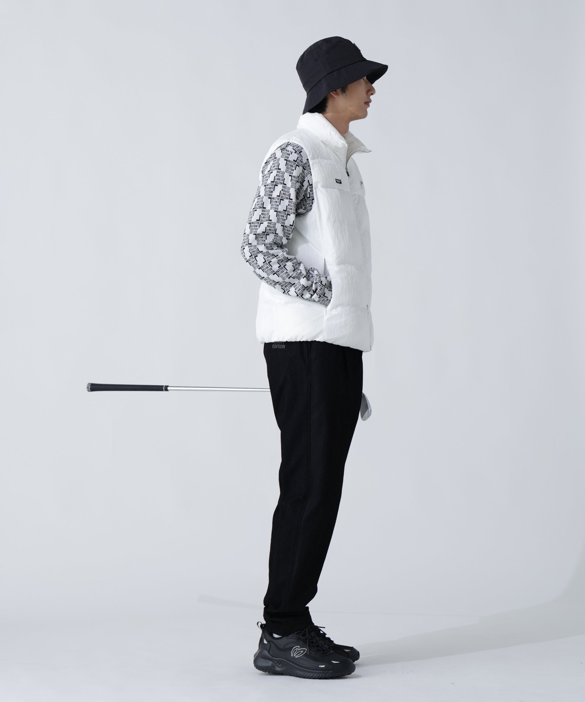 MASTER BUNNY EDITION｜ナイロンリップ中綿フルジップベスト | Rakuten