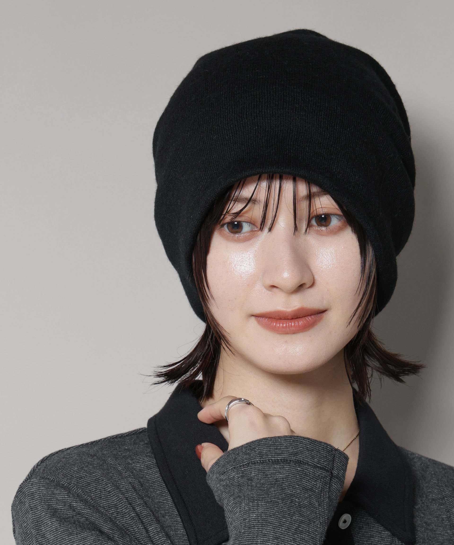 NANO universe｜La Maison de Lyllis/BOXKNIT ビーニー | Rakuten