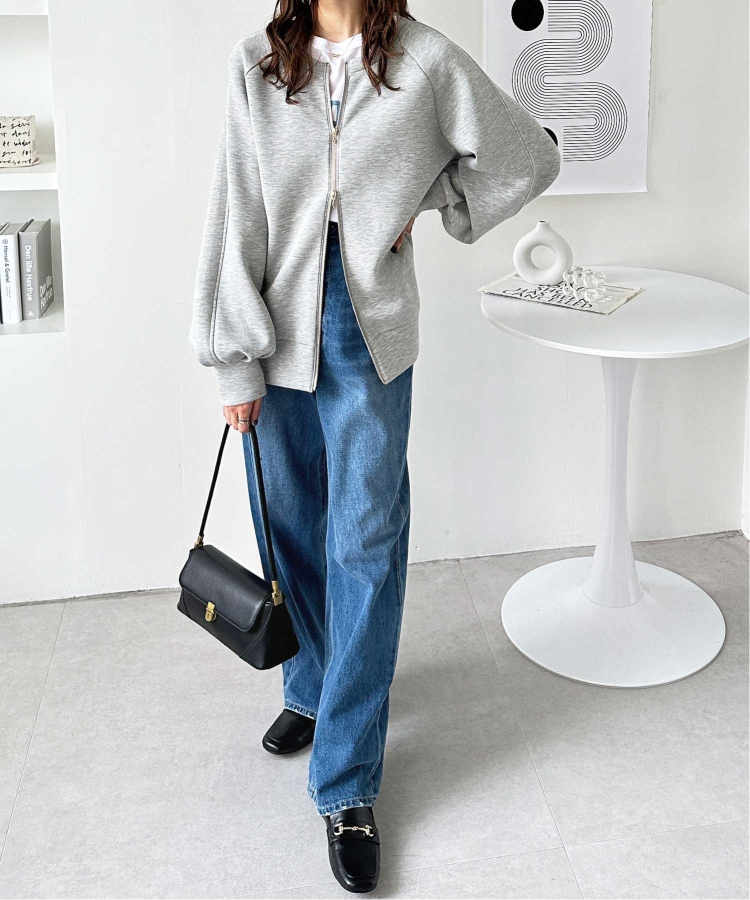 GeeRA｜前後2WAYダブルジップスウェット | Rakuten Fashion(楽天