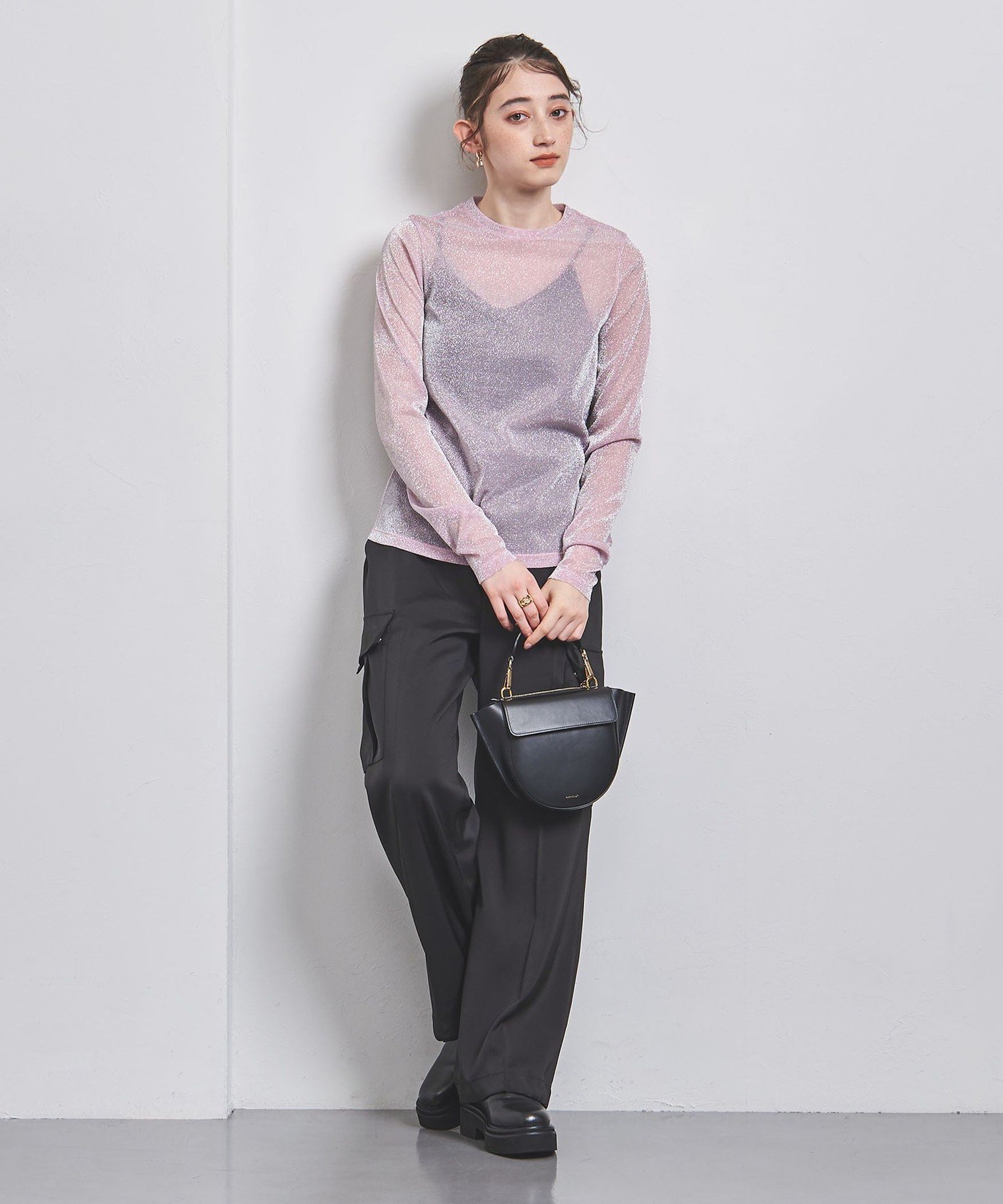 UNITED ARROWS LTD. OUTLET｜サテン サイドポケット パンツ | Rakuten