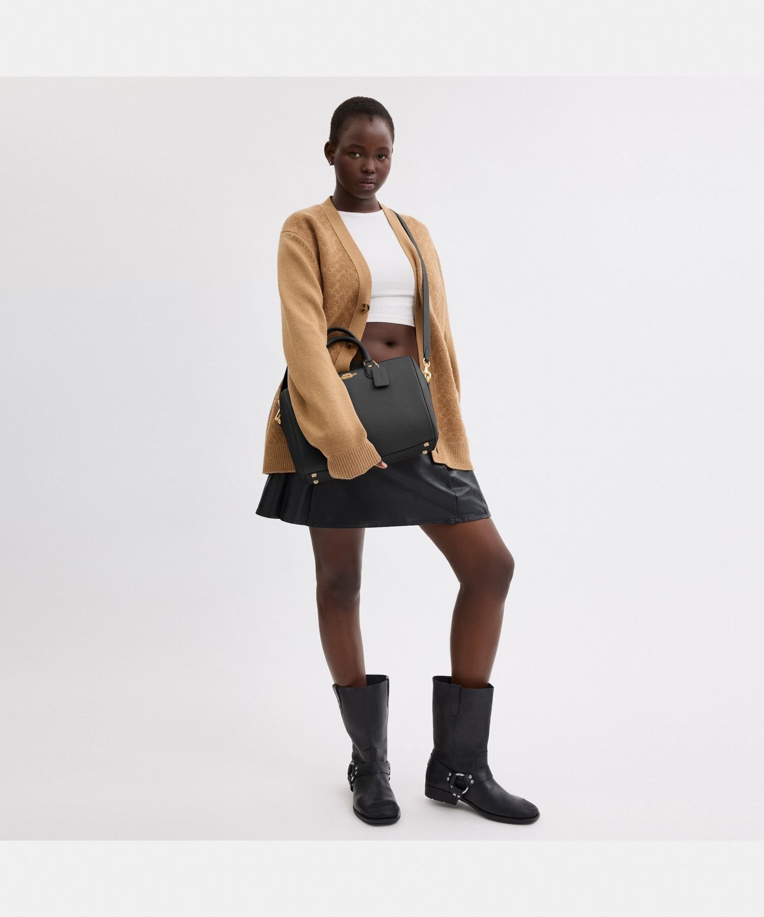 COACH OUTLET｜【公式】ローアン ラージ サッチェル バッグ | Rakuten