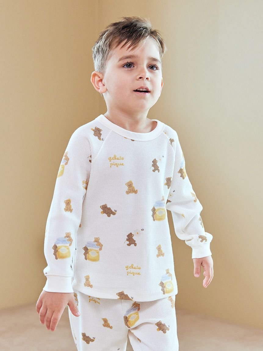 gelato pique｜【KIDS】はちみつベア柄プルオーバー | Rakuten Fashion